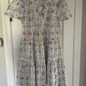 Crown & Ivy White Puff Sleeve Sundress